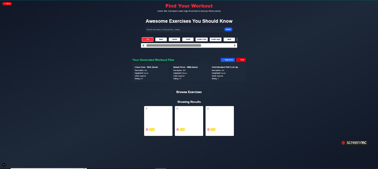 Smart Fitness Screenshot 4
